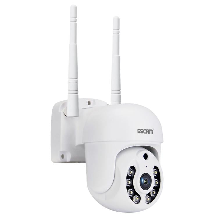 ESCAM WNK710 3MP HD Motion Detection WiFi Intelligent Dual-light Source Camera, AU Plug(White) by ESCAM