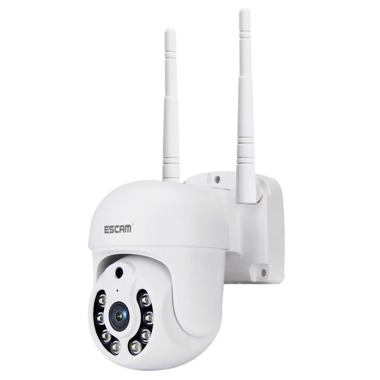 ESCAM WNK710 3MP HD Motion Detection WiFi Intelligent Dual-light Source Camera, UK Plug(White) by ESCAM