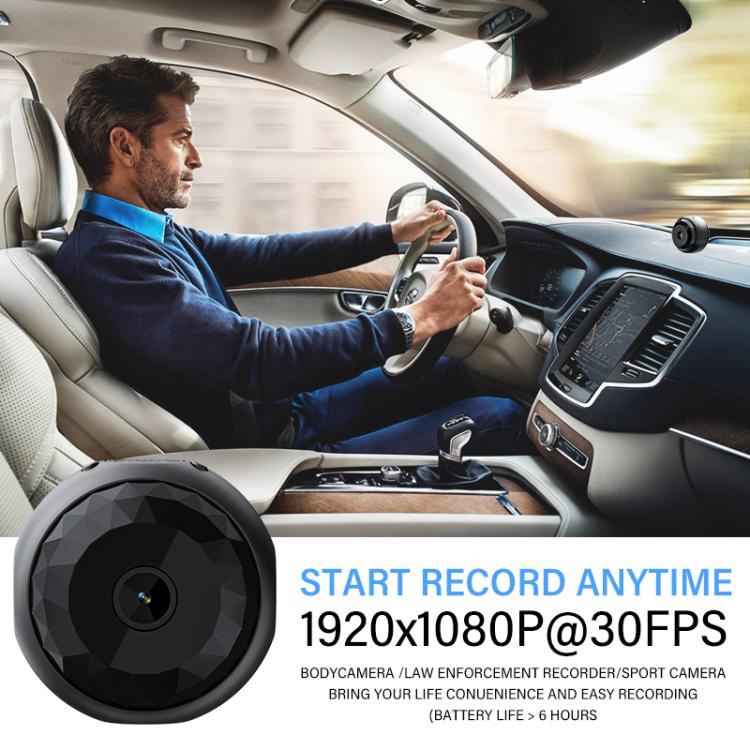 A13 1080P HD WiFi Mini Camera Supports Motion Detection(Black) by bashfashion