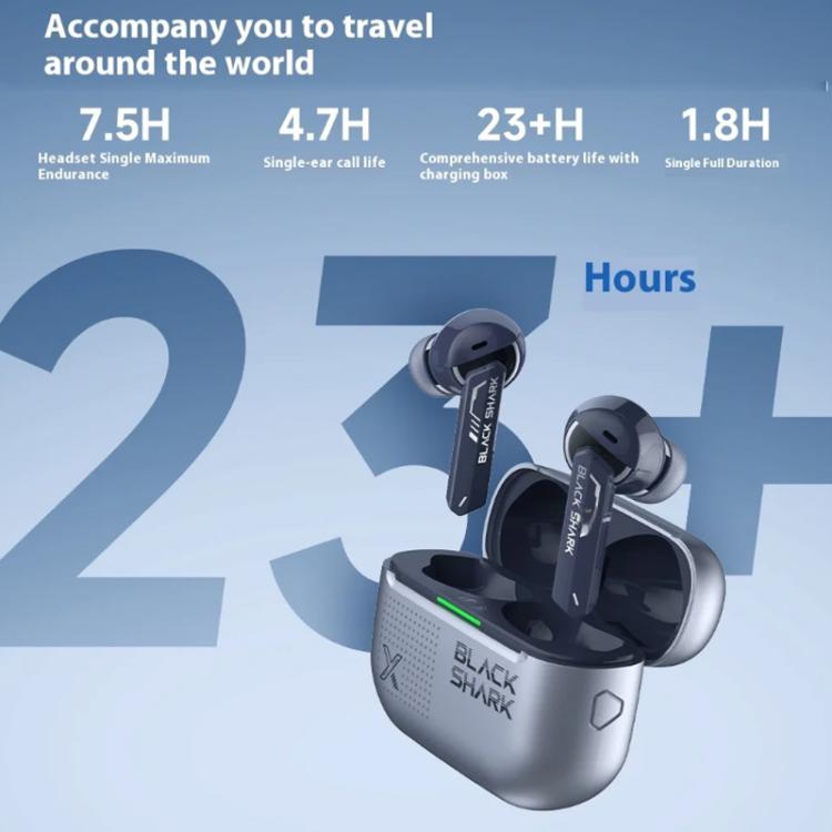 Xiaomi BlackShark JoyBuds Plus Esports Version BT5.4 ENC Noise Reduction Wireless Earphone(Pink) by Xiaomi