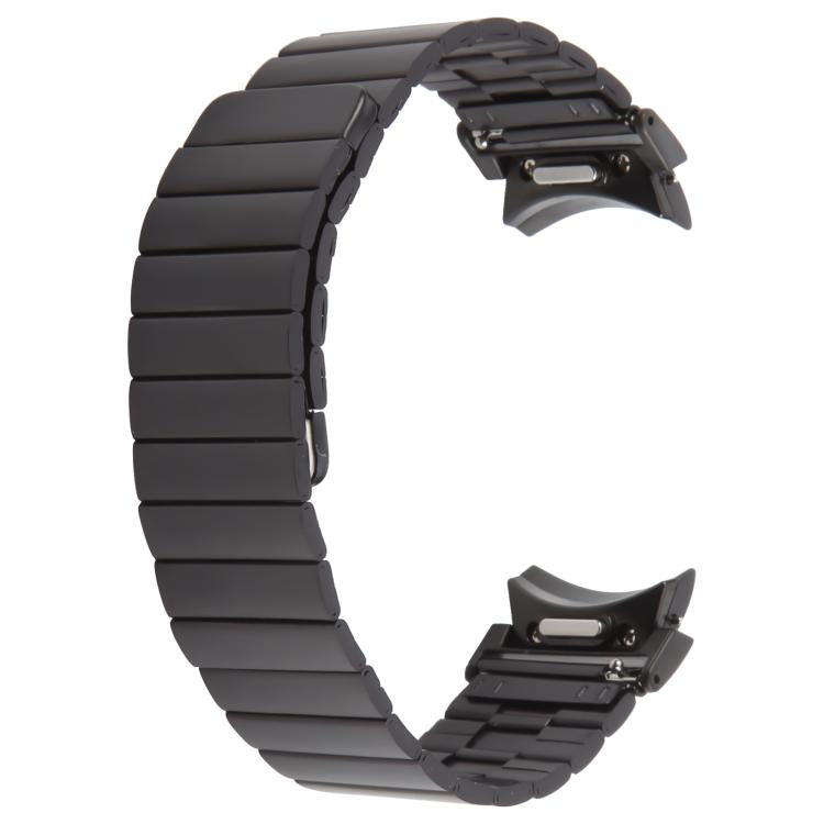 For Samsung Galaxy Watch 7 / 6 / 5 / 4 Bamboo Magnetic Quick Release Metal Watch Band(Black) by bashfashion
