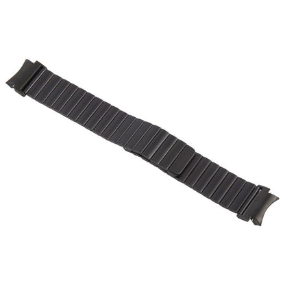 For Samsung Galaxy Watch 7 / 6 / 5 / 4 Bamboo Magnetic Quick Release Metal Watch Band(Black) by bashfashion