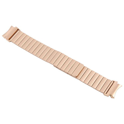 For Samsung Galaxy Watch 7 / 6 / 5 / 4 Bamboo Magnetic Quick Release Metal Watch Band(Rose Gold) by bashfashion
