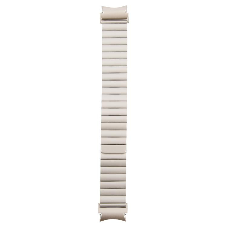 For Samsung Galaxy Watch 7 / 6 / 5 / 4 Bamboo Magnetic Quick Release Metal Watch Band(Starlight) by bashfashion