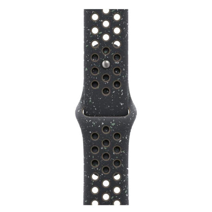 For Apple Watch 46mm / 49mm / 45mm / 44mm Coloful Silicone Watch Band(Midnight Black Brown) by bashfashion