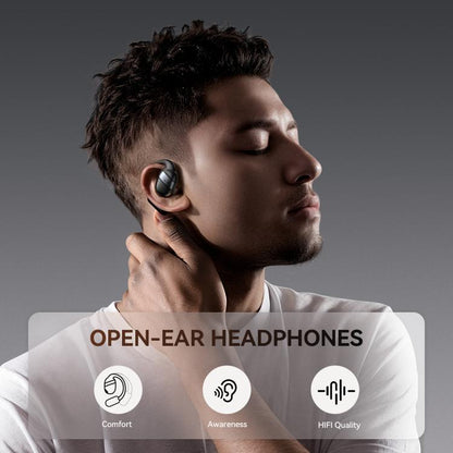 JOYROOM Openfree JR-OE4 Open-Ear True Wireless Bluetooth Earphone(Black) by JOYROOM