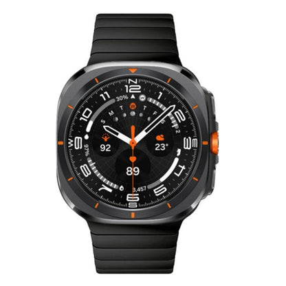 For Samsung Galaxy Watch Ultra 47mm / Ultra 2025 Bamboo Norman Buckle Titanium Alloy Watch Band(Black) by bashfashion