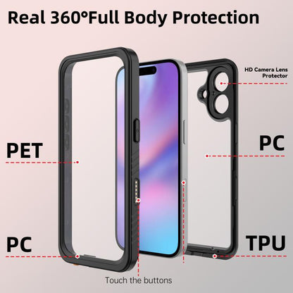 For iPhone 17 RedPepper Waterproof Phone Case(Black) by RedPepper