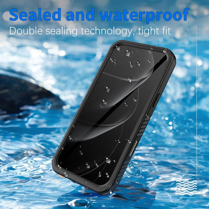 For iPhone 17 Pro Max RedPepper Waterproof Phone Case(Black) by RedPepper