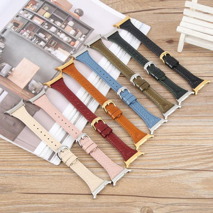 For Samsung Galaxy Watch Ultra 47mm / Ultra 2025 Metal Connector Heart-Shaped Embossed Leather Watch Band(Brown) by bashfashion