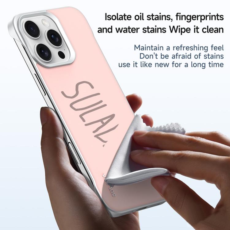 For iPhone 15 SULADA Skin Feel Liquid Leather Shockproof Phone Case(Black) by SULADA