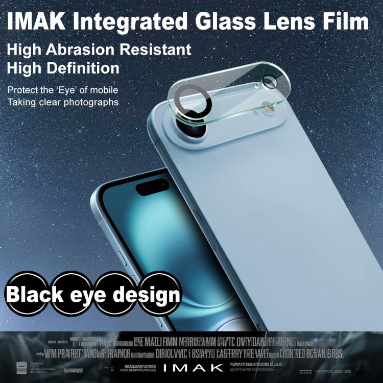 For iPhone Air IMAK High Definition Integrated Rear Camera Glass Lens Film, Black Eye Design by imak