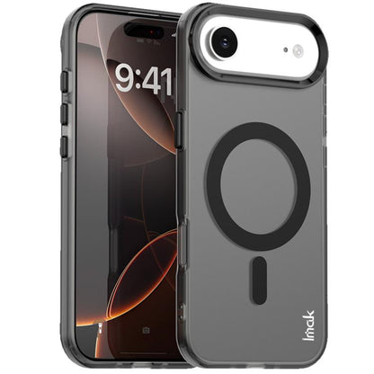 For iPhone Air IMAK Candy Series Shockproof MagSafe Phone Case(Black) by imak