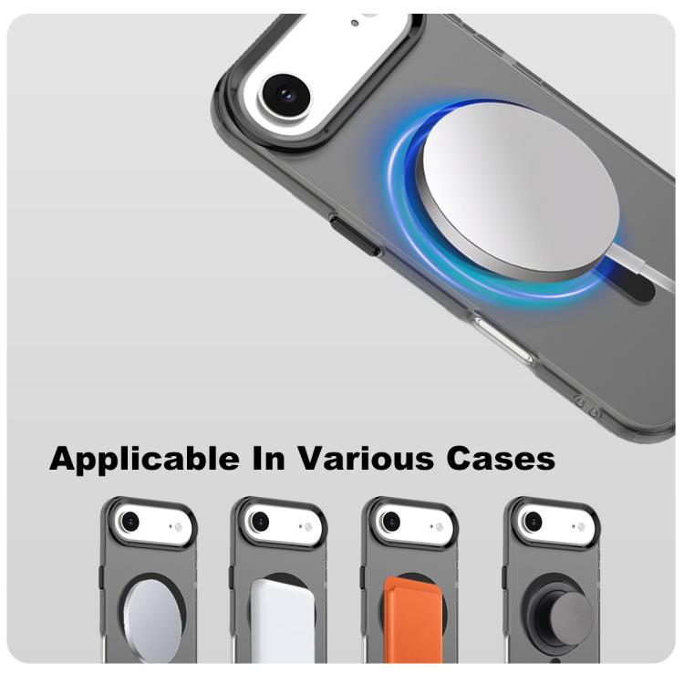 For iPhone Air IMAK Candy Series Shockproof MagSafe Phone Case(Black) by imak
