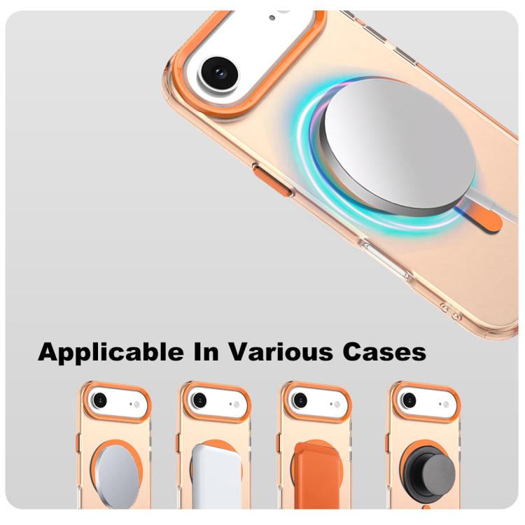 For iPhone Air IMAK Candy Series Shockproof MagSafe Phone Case(Orange) by imak