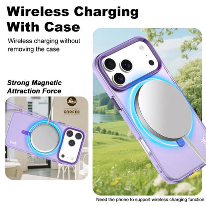 For iPhone 17 Pro IMAK Candy Series Shockproof MagSafe Phone Case(Purple) by imak