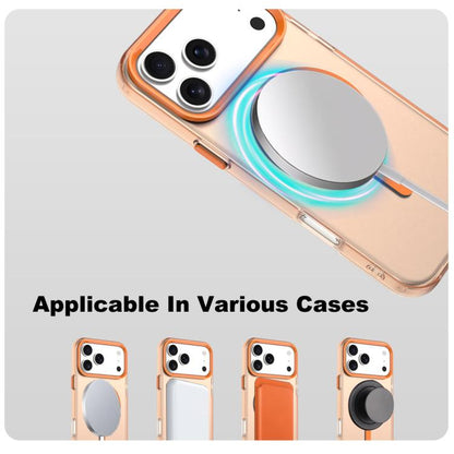 For iPhone 17 Pro Max IMAK Candy Series Shockproof MagSafe Phone Case(Orange) by imak
