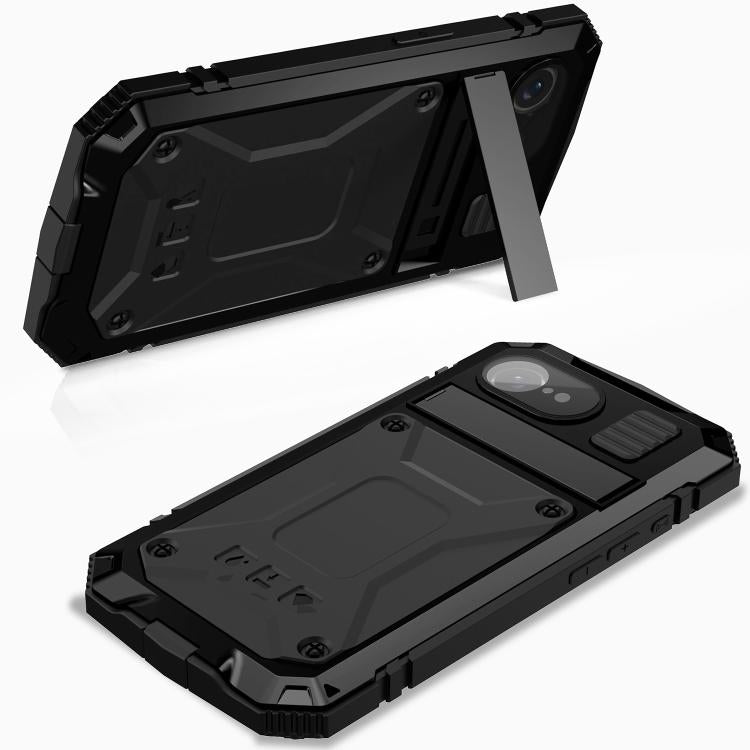For iPhone 16e IP68 Waterproof Dustproof Shockproof Phone Case(Black) by bashfashion