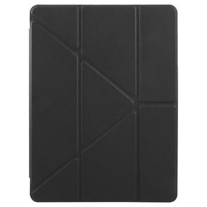 For iPad Pro 11 2022 / 2021 ZGA Genre Series Y-Fold Leather Tablet Case with Pen Slot(Black) by ZGA