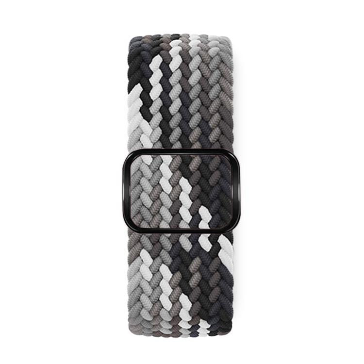 For Apple Watch 46mm / 49mm / 45mm / 44mm Kalebol Eight Buckle Nylon Braided Watch Band(Chocolate) by Kalebol