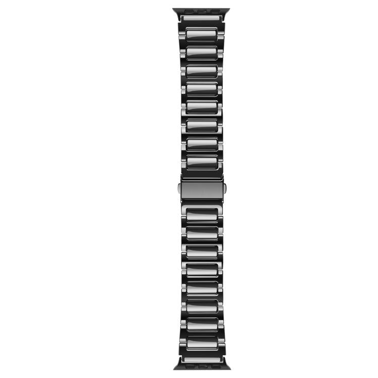 For Apple Watch 46mm / 49mm / 45mm / 44mm Kalebol Tooling Metal Zinc Alloy Watch Band(Black) by Kalebol