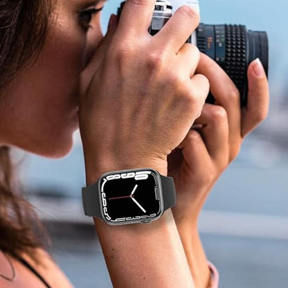 For Apple Watch 46mm / 49mm / 45mm / 44mm Kalebol Metal Pin Buckle Silicone Watch Band(Light Purple) by Kalebol