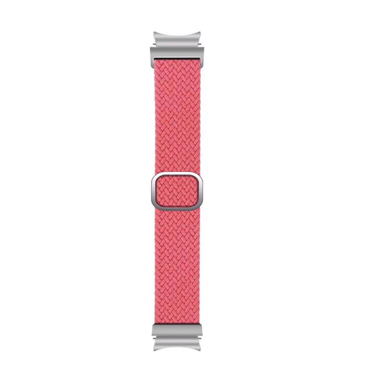 For Samsung Galaxy Watch 7 / 6 / 5 / 4 Kalebol Eight Buckle Nylon Braided Watch Band(Pink) by Kalebol