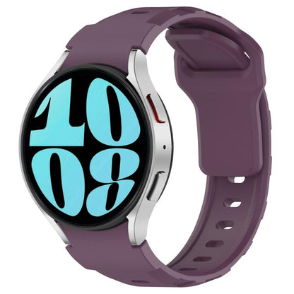 For Samsung Galaxy Watch 5 Pro / 6 / 7 Kalebol Armor Silicone Watch Band(Wine Red) by Kalebol