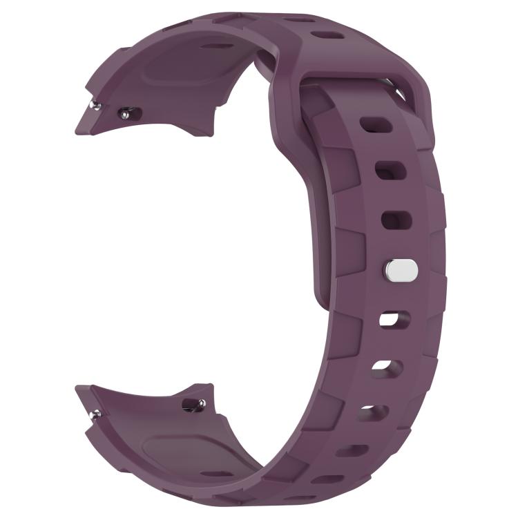 For Samsung Galaxy Watch 5 Pro / 6 / 7 Kalebol Armor Silicone Watch Band(Wine Red) by Kalebol