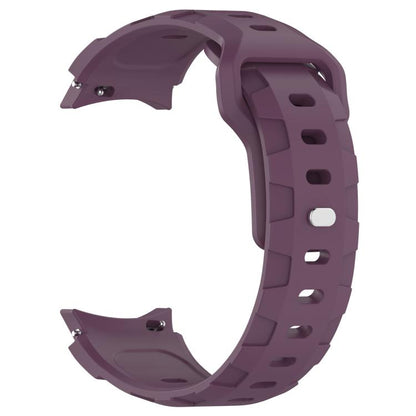 For Samsung Galaxy Watch 5 Pro / 6 / 7 Kalebol Armor Silicone Watch Band(Wine Red) by Kalebol