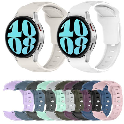 For Samsung Galaxy Watch 5 Pro / 6 / 7 Kalebol Armor Silicone Watch Band(Cyan-blue) by Kalebol