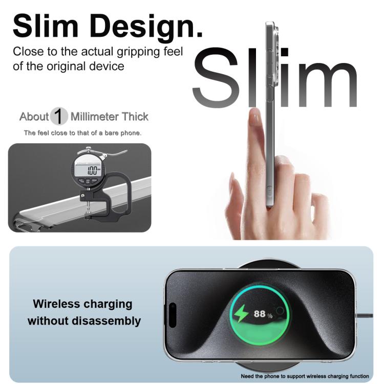 For iPhone Air imak UX-5 Series Super Slim Transparent Shockproof TPU Protective Case(Transparent) by imak