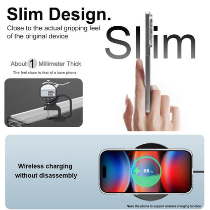 For iPhone 17 Pro Max imak UX-5 Series Super Slim Transparent Shockproof TPU Protective Case(Transparent) by imak