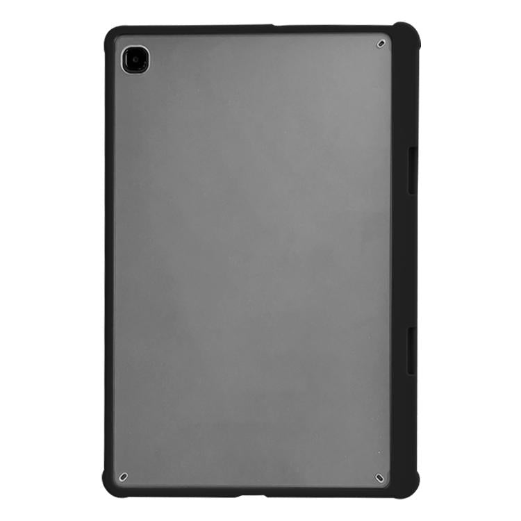 For Samsung Galaxy Tab S6 Lite P610 Frosted Acrylic PC Tablet Case with Pen Slot(Black) by bashfashion