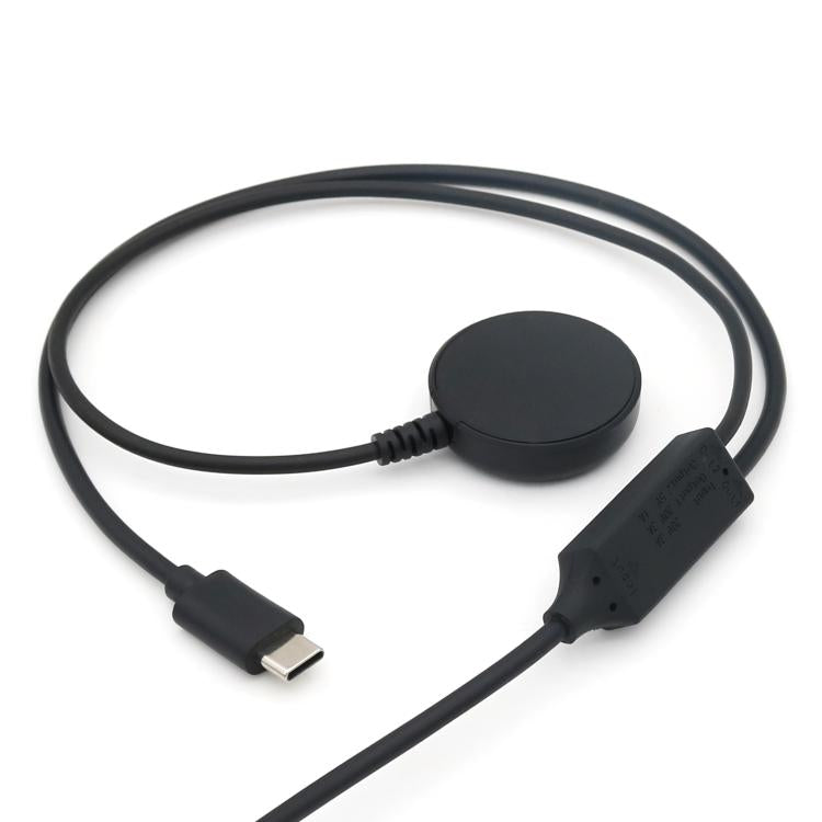 For Samsung Watch Series / Type-C Port Phone 20V 3A 60W 2 in 1 Magnetic Charging Cable, Length: 1.5m(Black) by bashfashion
