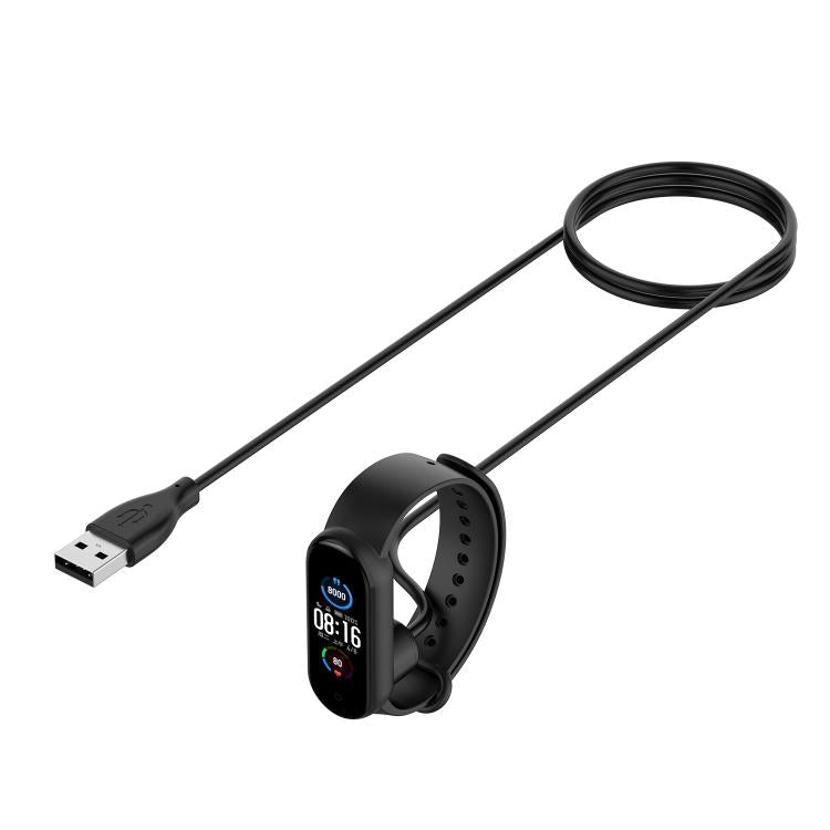 For Xiaomi Mi Band 7 / 6 / 5 xDfind USB-A Interface Smart Watch Magnetic Charging Cable, Length: 1m(Black) by xDfind