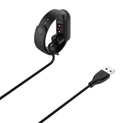 For Xiaomi Mi Band 7 / 6 / 5 xDfind USB-A Interface Smart Watch Magnetic Charging Cable, Length: 1m(Black) by xDfind