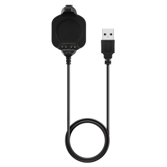 For Garmin Forerunner 920XT xDfind USB-A Port Smart Watch Charging Cable with Cradle Charger(Black) by xDfind