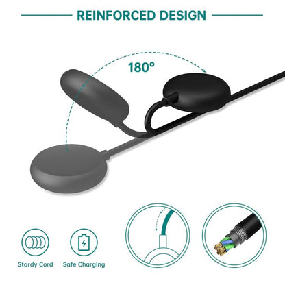 For Google Pixel Watch xDfind Smart Watch Magnetic Charging Cable, Length: 1m, Port:USB Port(Black) by xDfind