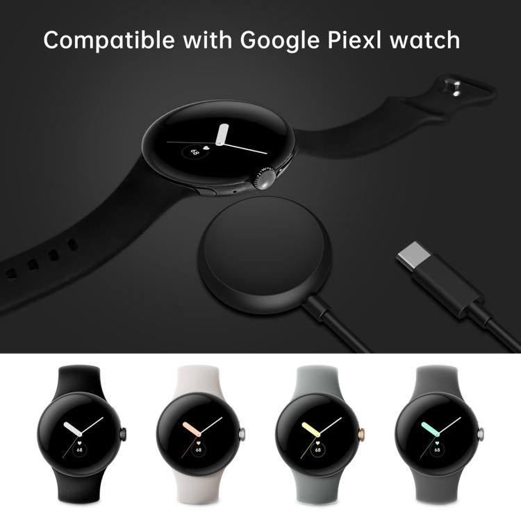 For Google Pixel Watch xDfind Smart Watch Magnetic Charging Cable, Length: 1m, Port:USB Port(Black) by xDfind
