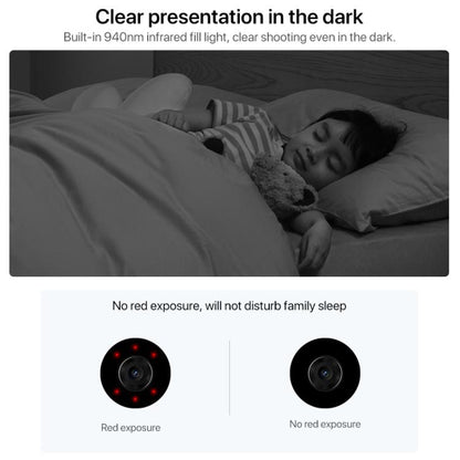Original Xiaomi Smart Camera Video Call Edition Support One-click Call / AI Intelligent Detection, US Plug(White) by Xiaomi