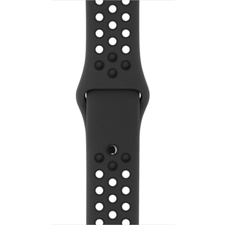 For Apple Watch 46mm / 49mm / 45mm / 44mm xDfind Two Color Silicone Sports Watch Band(Black) by xDfind