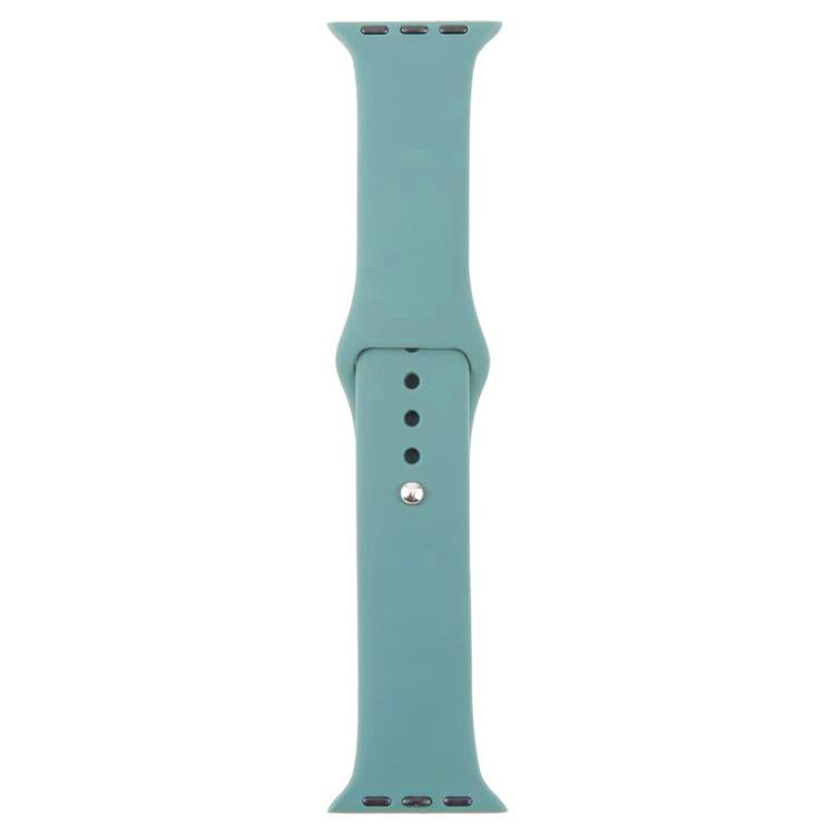 For Apple Watch 46mm / 49mm / 45mm / 44mm xDfind Solid Color Silicone Sports Watch Band(Dark Green) by xDfind