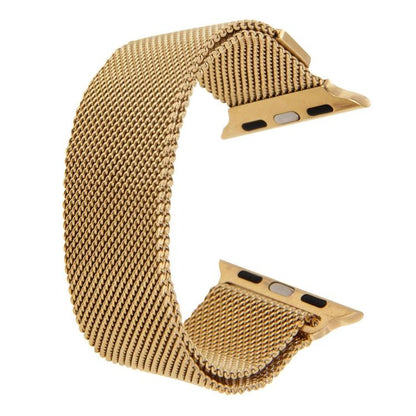 For Apple Watch 42mm / 41mm / 40mm / 38mm xDfind Milanese Loop Magnetic Metal Watch Band(Gold) by xDfind