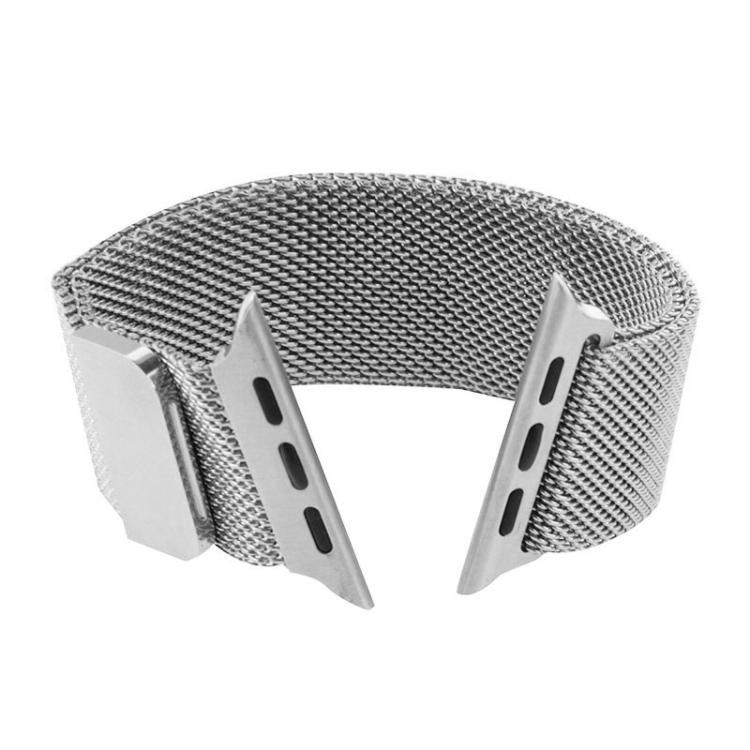 For Apple Watch 42mm / 41mm / 40mm / 38mm xDfind Milanese Loop Magnetic Metal Watch Band(Silver) by xDfind