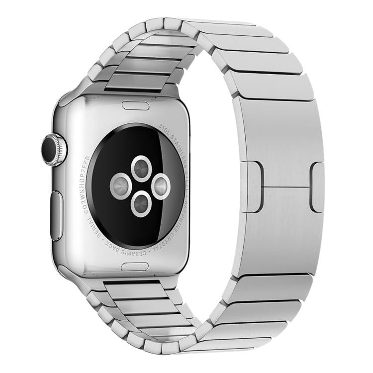 For Apple Watch 46mm / 49mm / 45mm / 44mm xDfind One Bead Stainless Steel Watch Band(Silver) by xDfind
