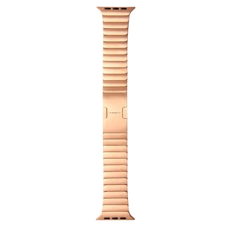For Apple Watch 42mm / 41mm / 40mm / 38mm xDfind One Bead Stainless Steel Watch Band(Rose Gold) by xDfind