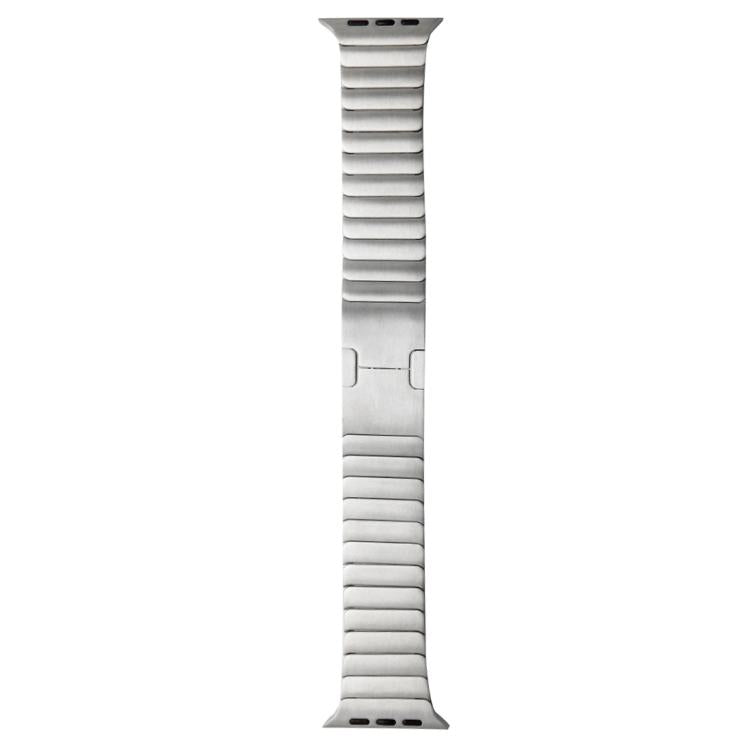For Apple Watch 42mm / 41mm / 40mm / 38mm xDfind One Bead Stainless Steel Watch Band(Silver) by xDfind
