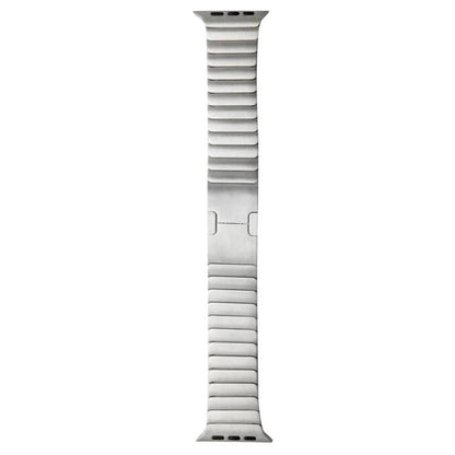 For Apple Watch 42mm / 41mm / 40mm / 38mm xDfind One Bead Stainless Steel Watch Band(Silver) by xDfind