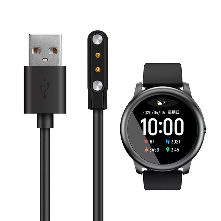 For Xiaomi Haylou Solar LS05 xDfind USB Port Magnetic Charging Cable, Length: 1m(Black) by xDfind